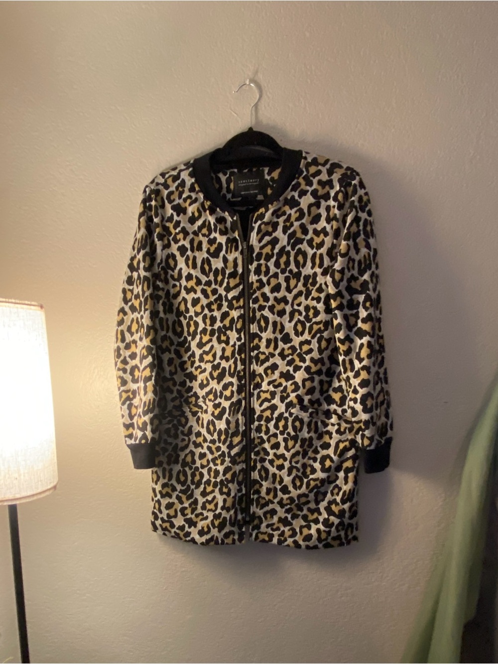 Sanctuary City Topper, full zip lined jacket, size S, EUC